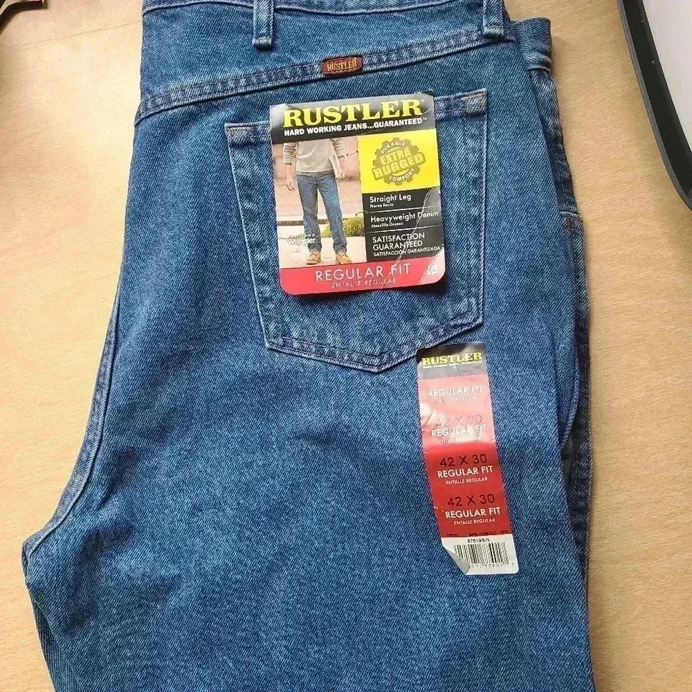 Men's Rustler Jeans-Regular Fit-Brand New